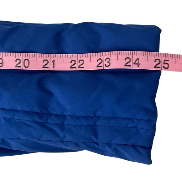 Pendleton Blue Down Puffer Jacket Womens M Lightweight Snap Zip Winter Coat - Picture 4 of 11